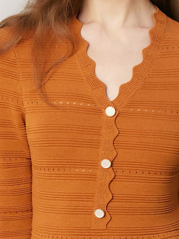Tencel Örme Midi Elbise
