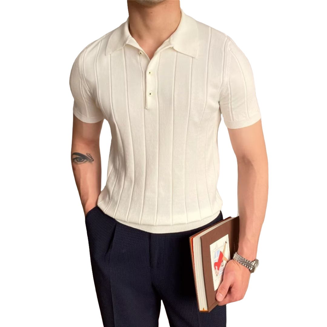 M&M™ Cannes Fitilli Pamuklu Polo